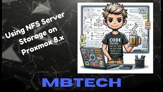 Add NFS storage to Proxmox 8x [upl. by Nollahs98]
