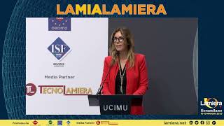 CERIMONIA INAUGURALE LAMIERA 2023 nellarena LAMIALAMIERA fieramilano Rho maggio 2023 [upl. by Alimac940]