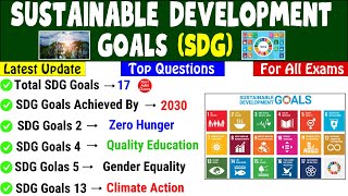 Sustainable Development Goals SDG  Trick to Remember 17 SDG Goals  What is SDG  Environment Gk [upl. by Campball]