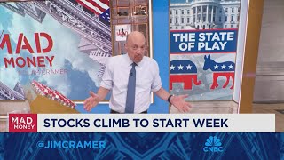 Harris is a true believer in globalization says Jim Cramer [upl. by Kylynn111]