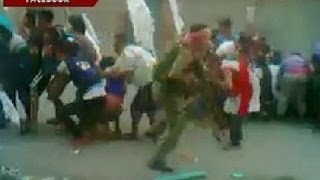 Video kung saan makikitang ginawang human shield ng MNLF ang ilang sibilyan kumalat sa social media [upl. by Kiraa]