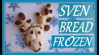 FROZEN ❄️ SVEN Bread Recipe Idea ❄️ Inspired by Disney Olafs Frozen Adventure [upl. by Willock]