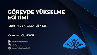 İletişim ve Halkla İlişkiler Görevde Yükselme ve Unvan Değişikliği Sınavı Eğitim Programı [upl. by Lemmie818]