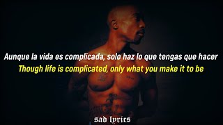 2Pac  Ambitionz az a ridah  Sub Español amp Lyrics [upl. by Nanahs]