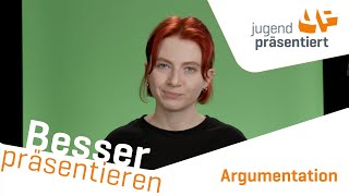 Argumentation in einer Präsentation [upl. by Dehlia1]