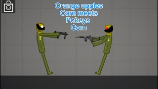 Orangeapple s corn meets POKEYS corn skit [upl. by Nayrda283]