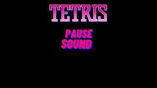 Tetris Pause Sound Effect [upl. by Ahseile]