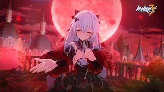 New Battlesuit Lunar Vow Crimson Love Trailer  Honkai Impact 3rd [upl. by Eilyab]