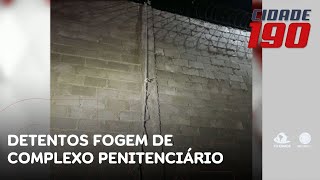 Detentos fogem de complexo penitenciário de Itaitinga  Cidade 190 [upl. by Anavas]