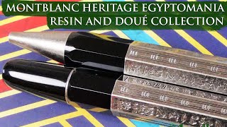 Montblanc Heritage Egyptomania Resin and Doué Collection  This Montblanc Takes Us Back in Time [upl. by Onidranreb289]