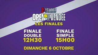 Tennis  OPEN DE VENDEE – Finale double – 12h30 [upl. by Aynotahs610]