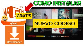 Instala Magis en tu Smart tv  GRT¡S  nuevo codigo [upl. by Dardani]