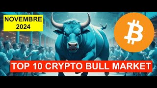 🚨 TOP 10 NOVEMBRE 2024 🔥 AU PIED DU BULL MARKET DES TOKENS PREMIUM A FORT POTENTIEL 💣 [upl. by Hesler]