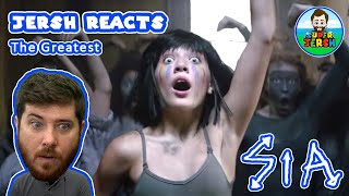 SIA The Greatest REACTION  Jersh Reacts [upl. by Teirrah782]