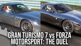 Gran Turismo 7 vs Forza Motorsport  The Duel  Digital Foundry Graphics Breakdown [upl. by Jessey]