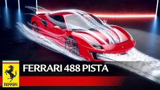 Ferrari 488 Pista  Aerodynamics [upl. by Canty]