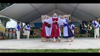 Zywiecki 2022  Dance Group Wawel at the Polish Harvest Festival Dozynki Houston TX [upl. by Alekahs]