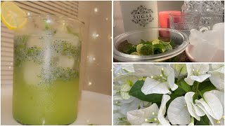 Mint lemonade  summers drink ✨ rifat cooks and vlogs [upl. by Nedarb]