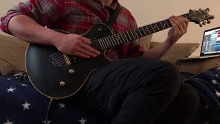 Cattle Decapitation  A Living Breathing Piece of Defecating Meat Guitar Cover [upl. by Kippie]