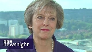 Theresa May on morals Brexit Yemen and peerages  BBC Newsnight [upl. by Valiant]