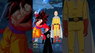 Goku vs Saitama💯🤯  Dragon Ball super one punch man  viral shorts [upl. by Keverne]