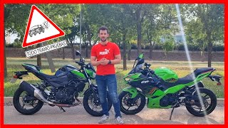 Comparativa Z400 VS Ninja 400  ¿Son iguales en todo  Todo Tramo Pruebas [upl. by Sanborn]