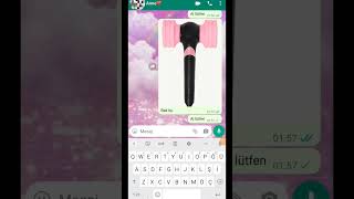 Annemden lightstick istiyoruz 😇😇 keşfet viral shorts midyz itzy blackpink lightstick [upl. by Eira]