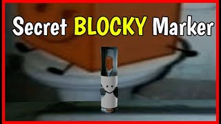 How to get Secret BLOCKY Marker in FIND THE MARKERS Roblox  CODE Updated 2024 [upl. by Rubbico]