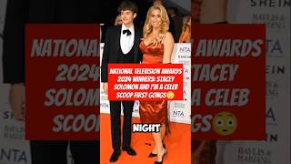 National Television Awards 2024 WINNERSStacey Solomon nbc nbctv citv nogoodnick simpleshow [upl. by Agon]