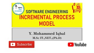 Incremental Process Model in Tamil  part 8 Software Engineering [upl. by Elmina]