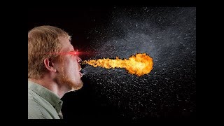 Men Sneezes Fire from Nose [upl. by Nivat]