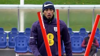 Jude Bellingham and Harry Kane in England training ahead of Greece Nations League match [upl. by Eben8]