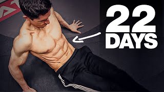 Get a “6 Pack” in 22 Days HOME AB WORKOUT [upl. by Ennaimaj576]