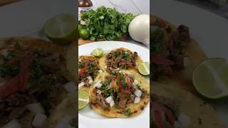 How to make Tacos de Cecina  thin sliced flank steak 🌮 [upl. by Imre997]