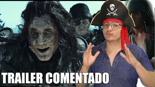 Piratas do Caribe 5 A Vingança de Salazar  Trailer Comentado [upl. by Corenda]