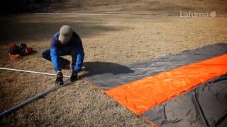 Lafuma Logan SQ Tarp Setup Guide [upl. by Eatnwahs40]