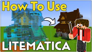 How To Use Litematica  Minecraft 120 Tutorial [upl. by Johannessen]