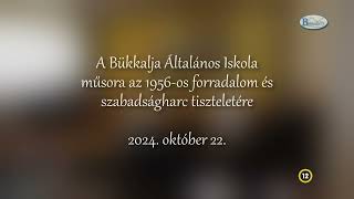 A Bükkalja Általános Iskola műsora az 1956os forradalom és szabadságharc tiszteletére [upl. by Dix166]