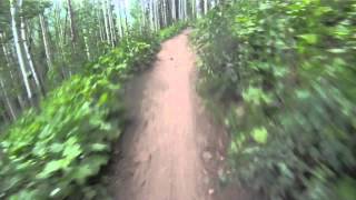 Beaver Creek XTERRA Bike course XTERRA Beaver Creek Allies Way [upl. by Ylrebmyk517]