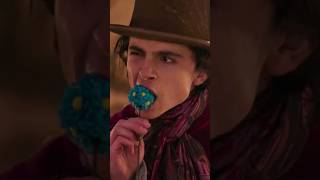 Nobody eat the flowers timotheechalamet wonka2023 wonkamovie wonka movie shorts viral [upl. by Sirois]