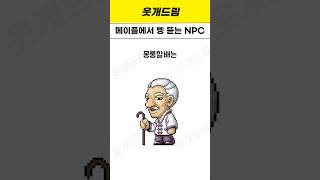 옛날 메이플 초딩 삥 뜯던 메이플 NPC [upl. by Cliffes]