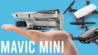 ⚔️Mavic Mini VS DJI Spark VS Mavic Air Spec comparison [upl. by Siraf]