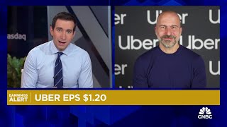 Uber CEO Dara Khosrowshahi on Q3 results Incredibly optimistic about where were going from here [upl. by Doris]