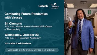 Watson Lecture Promo – Oct 23 2024 Bil Clemons [upl. by Rozina107]