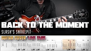 Back to the moment  Slashs Snakepit  guitar cover with solo  live tabs [upl. by Atikim]