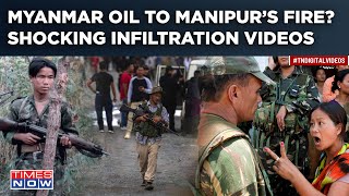 Manipur’s Myanmar Challenge Shocking Infiltration Videos CM Biren’s Security Advisor Reveals This [upl. by Ahsilla]