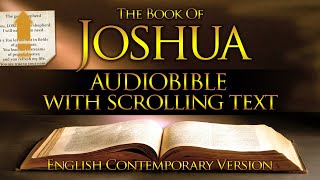 Holy Bible Audio JOSHUA 1 to 24  With Text Contemporary English [upl. by Bashemath452]