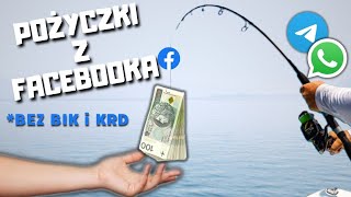 POŻYCZKI Z FACEBOOKA BEZ BIK i KRD NA KORZYSTNYCH WARUNKACH  PUŁAPKA NA NAIWNYCH  OSZUSTWO [upl. by Neelie704]