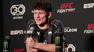 UFC Vegas 82 Post fight Presser Chase Hooper [upl. by Duwad]