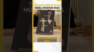 Nobel Prize In Literature Awarded To South Korean Author Han Kang [upl. by Monreal18]